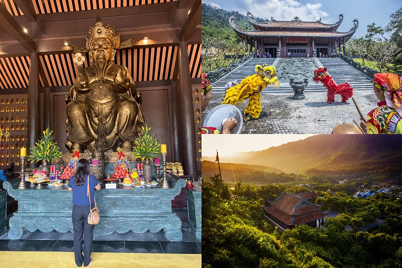 Du lịch Núi Thần Tài có gì chơi? Đền Thần Tài