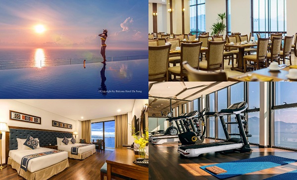 Khách sạn giá rẻ ở Đà Nẵng có hồ bơi vô cực tuyệt đẹp? Review các khách sạn bình dân ở Đà Nẵng. Balcona Hotel