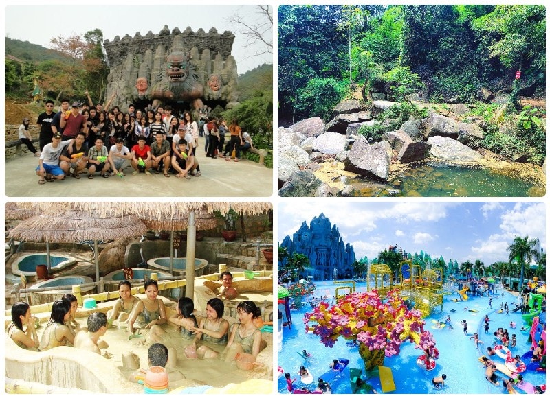 Kinh nghiệm du lịch Ba Vì, Khoang Xanh Suối Tiên