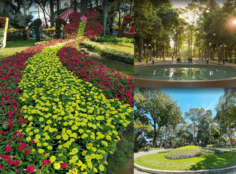 Địa điểm nổi tiếng ở Sài Gòn. Công viên Tao Đàn