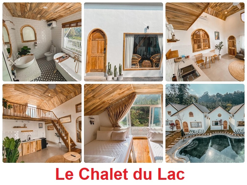 Homestay Mộc Châu đẹp nhất, Le Chalet du Lac