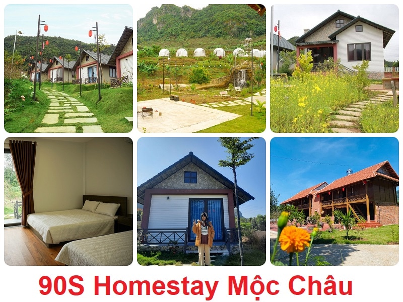 Homestay Mộc Châu giá rẻ, 90S Homestay