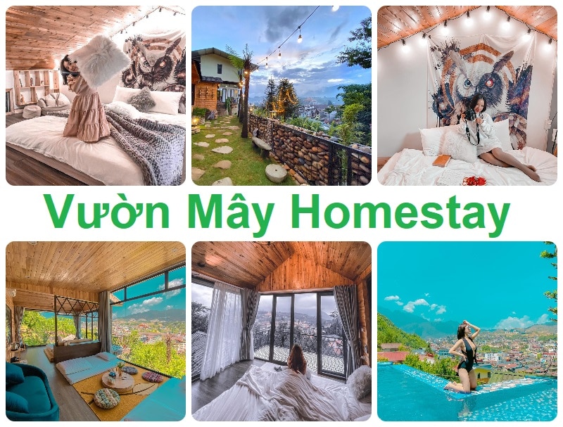 Homestay đẹp ở Sapa, Vườn Mây Homestay