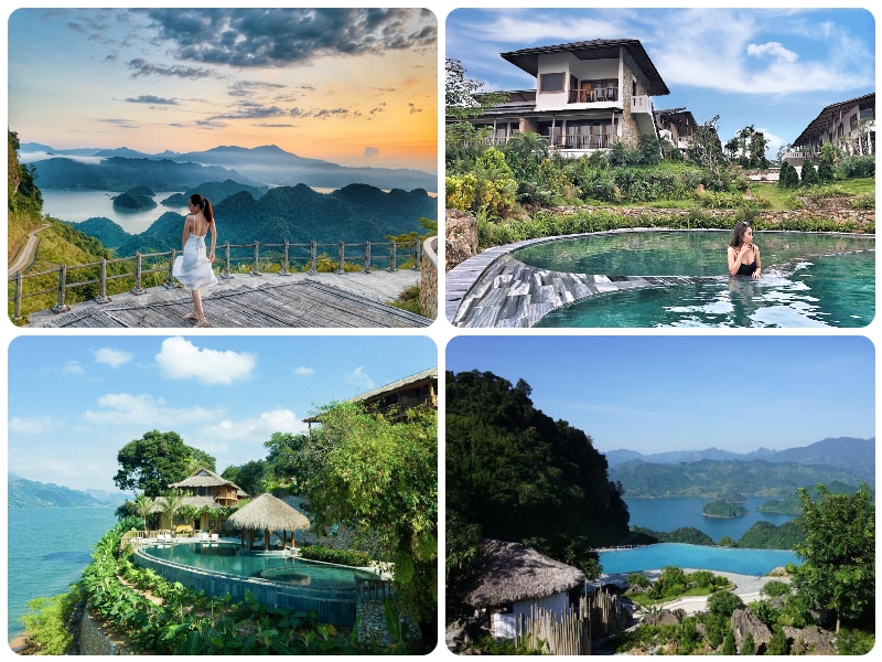 Resort gần Hà Nội có bể bơi vô cực, Ba Khan Village Resort