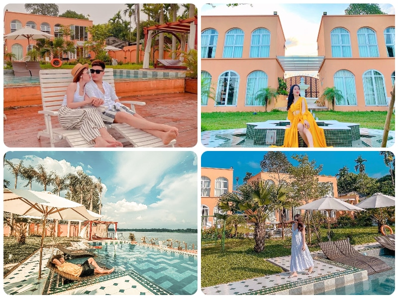 Resort gần Hà Nội, resort gần Hà Nội check in đẹp,1001 Lakeside Ba Vì