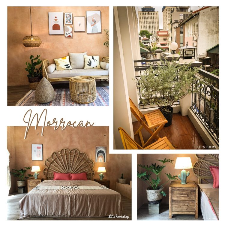 Homestay đẹp ở Hà Nội. Lii's Homestay với phong cách đậm chất Ma rốc