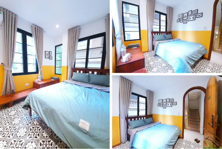 Homestay đẹp Hà Nội. Phòng ngủ của Chimi Homestay