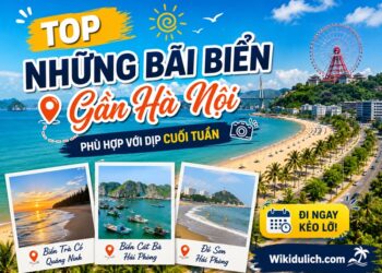 Bãi biển đẹp gần Hà Nội. Bãi biển nổi tiếng gần Hà Nội