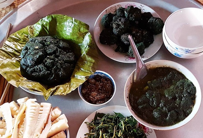 Món ăn đặc sản Phú Thọ. Rêu đá người Mường
