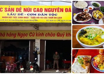 Quán ăn ngon Đồng Văn. Du lịch Đồng Văn ăn quán nào ngon