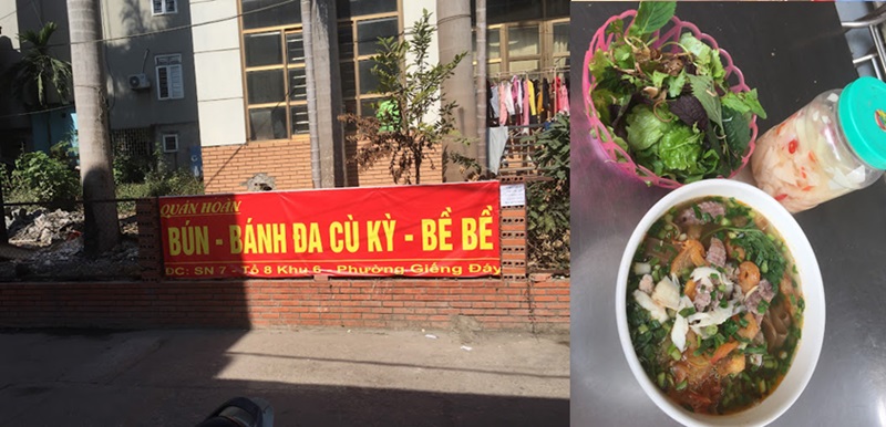 Quán ăn sáng ở Hạ Long. Quán ăn sáng ngon ở Hạ Long