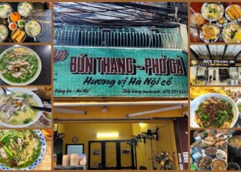 Quán bún thang ở Hà Nội. Du lịch Hà Nội ăn bún thang ở đâu ngon