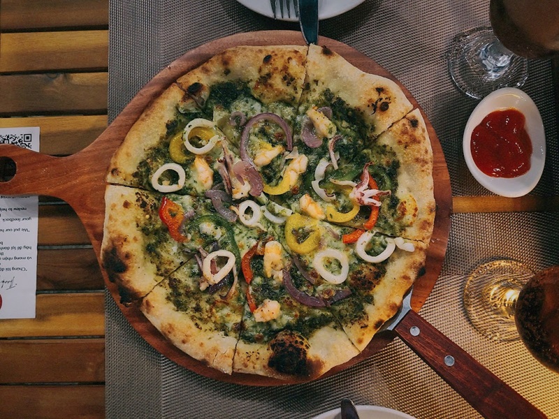 Quán pizza ở Đà Nẵng. Quán pizza đông khách ở Đà Nẵng