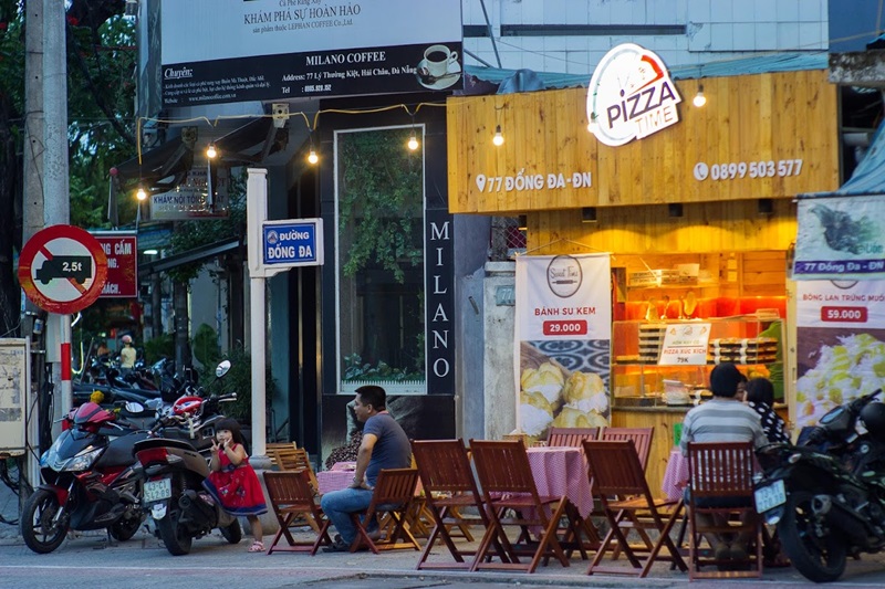 Quán pizza ở Đà Nẵng. Quán Pizza giá rẻ ở Đà Nẵng.