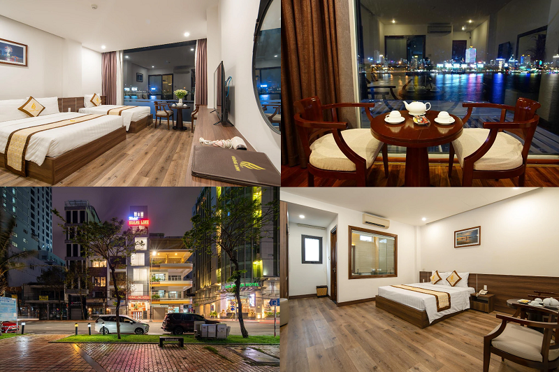 TOP khách sạn đẹp, giá rẻ gần cầu Sông Hàn Đà Nẵng tốt nhất. Khách sạn Hoàng Linh Đà Nẵng