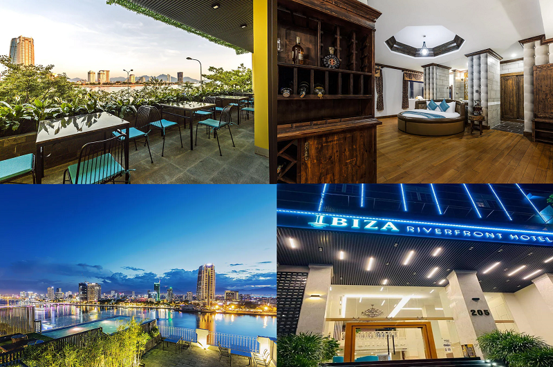 TOP khách sạn đẹp, giá rẻ gần cầu Sông Hàn Đà Nẵng tốt nhất. Khách sạn IBIZA Riverfront