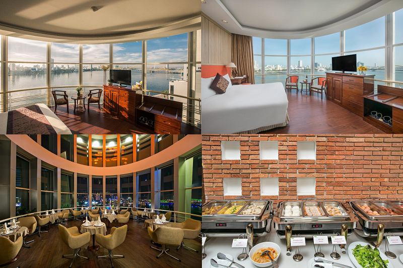 TOP khách sạn đẹp, giá rẻ gần cầu Sông Hàn Đà Nẵng tốt nhất. Khách sạn Sun River Hotel Đà Nẵng