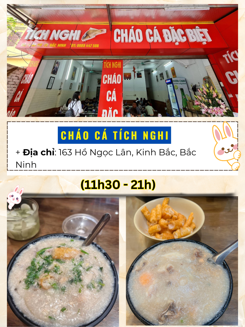 Đi Bắc Ninh ăn quán nào ngon? Cháo cá Tích Nghi