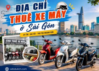 Địa chỉ thuê xe máy ở Sài Gòn. Cửa hàng thuê xe máy uy tín ở Sài Gòn