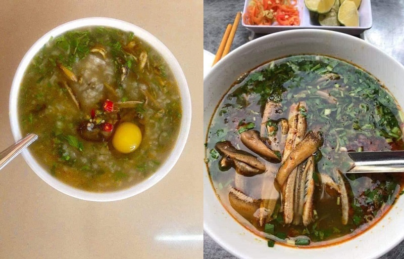 Đặc sản Quảng Bình ngon, nổi tiếng. Cháo lươn
