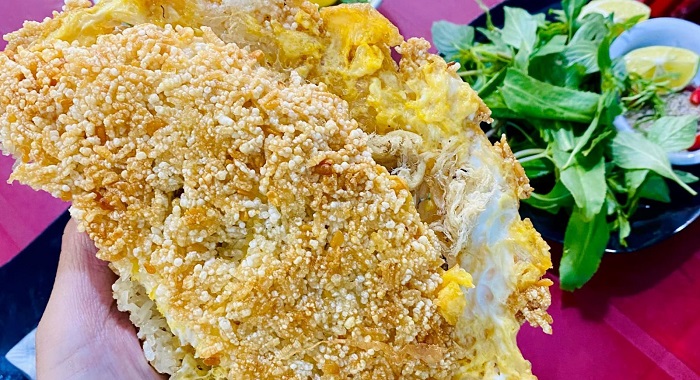 Món ăn ngon đặc sản nổi tiếng Quảng Bình. Xôi chiên chà bông