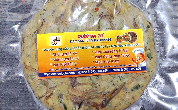 Đặc sản Hải Dương làm quà. Chả rươi Tứ Kỳ