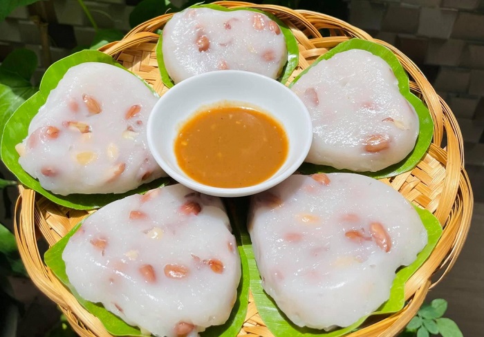 Đặc sản Hải Dương làm quà. Bánh đúc nhân lạc
