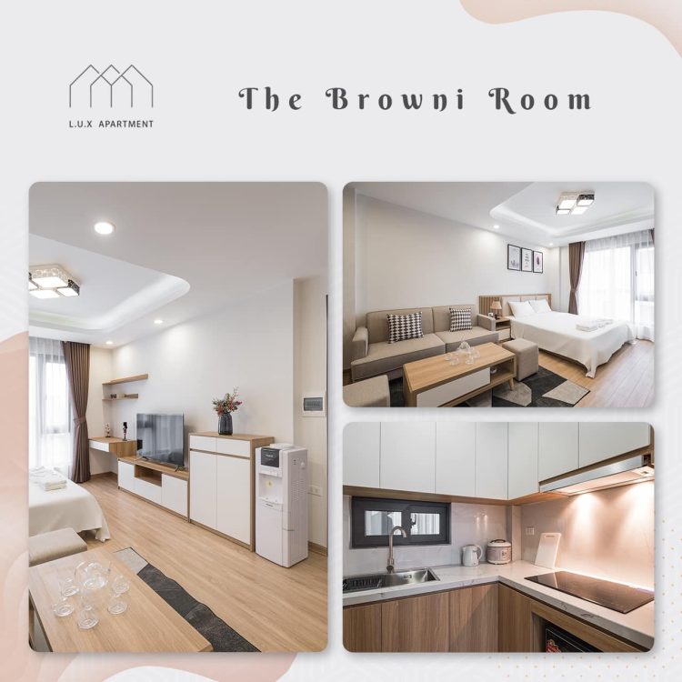 Căn Browni của Lux Homestay