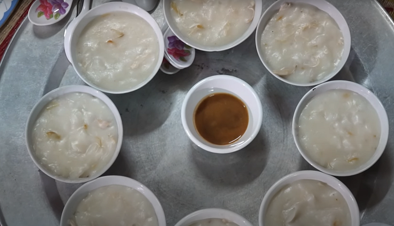 Món ăn đặc sản Bắc Ninh. Cháo thái Đình Tổ