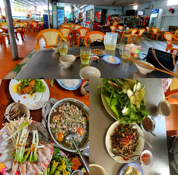 Nhà hàng, quán ăn ngon giá rẻ nổi tiếng ở Tây Ninh. Quán ăn Đồng Quê