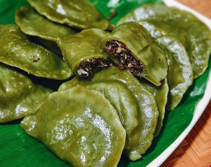 Những món ăn ngon đặc sản Bắc Ninh. Bánh khúc làng Diềm