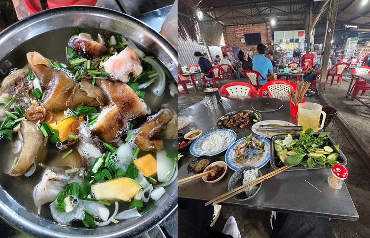 Nhà hàng, quán ăn ngon giá rẻ, nổi tiếng ở Tay Ninh. Bê thui Tư Hồng