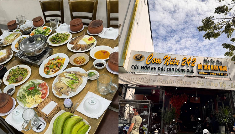 Tây Ninh có quán ăn nào ngon rẻ? Địa chỉ nhà hàng, quán ăn ngon nổi tiếng ở Tây Ninh. Cơm niêu 242