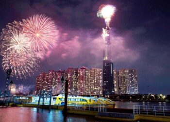 Lịch bắn pháo hoa tết Dương Lịch ở Sài Gòn. Tết Dương lịch ở Sài Gòn có bắn pháo hoa không?