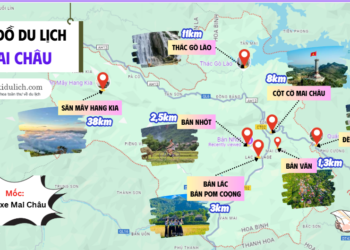 Bản đồ du lịch Mai Châu Hòa Bình
