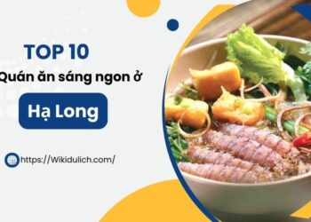 Quán ăn sáng ở Hạ Long. Quán ăn sáng bình dân ở Hạ Long
