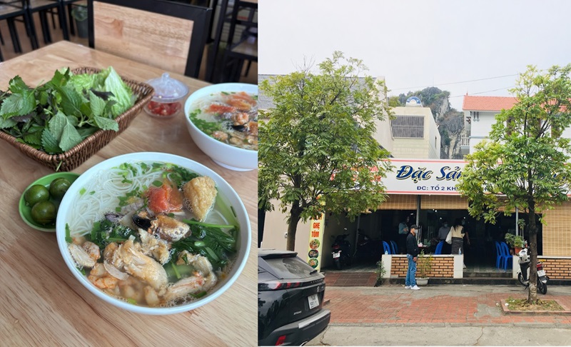 Quán ăn sáng ở Hạ Long. Quán ăn sáng bình dân ở Hạ Long