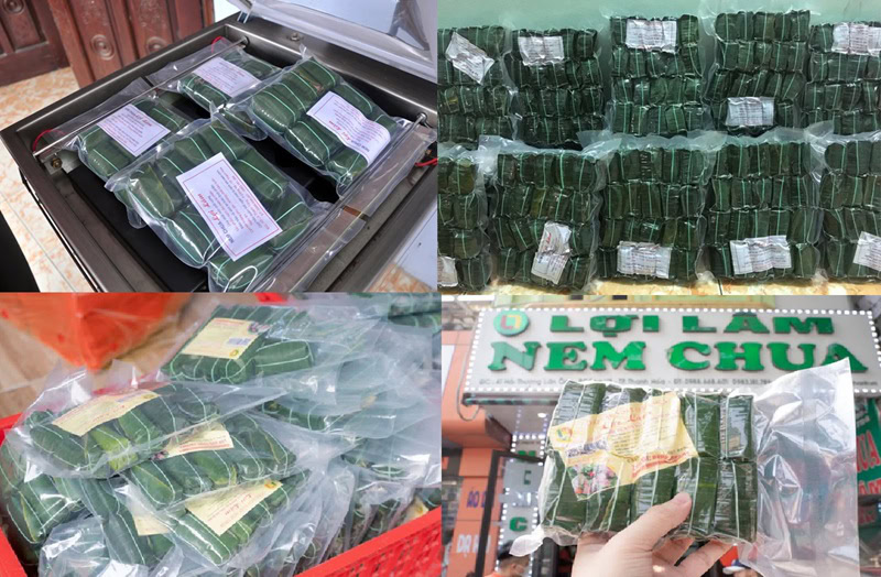 Địa chỉ mua nem chua ở Thanh Hóa. Mua nem chua ngon ở Thanh Hóa