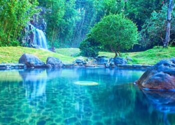 Kinh nghiệm đi suối khoáng Kim Bôi. Chơi gì ở Suối khoáng nóng Kim Bôi