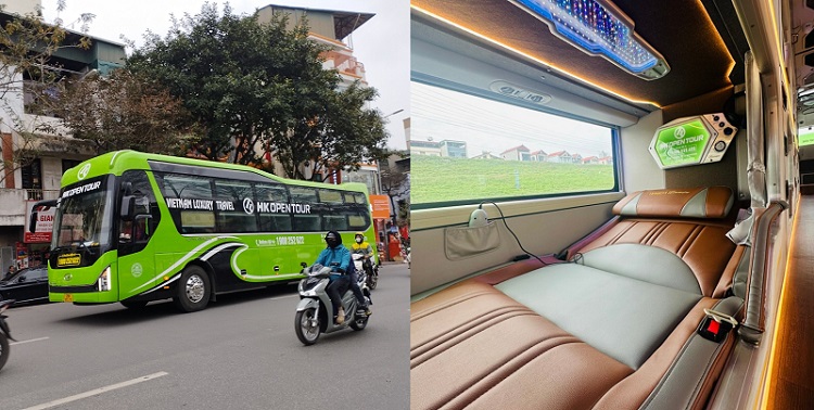Các hãng xe khách giường nằm Hà Nội Sapa uy tín. HK Buslines
