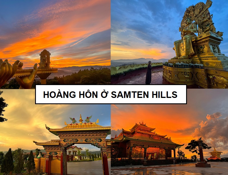 Review Samten Hills Đà Lạt, hoàng hôn đẹp như trong tranh