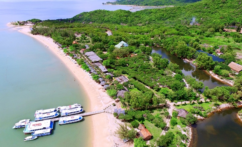 Review giá vé tham quan đảo Hoa Lan Nha Trang