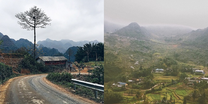 Bản làng ở Hà Giang. Bản làng đẹp tại Hà Giang