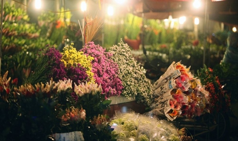 Chợ hoa tết ở Hà Nội. Chợ hoa tết truyền thống Hà Nội