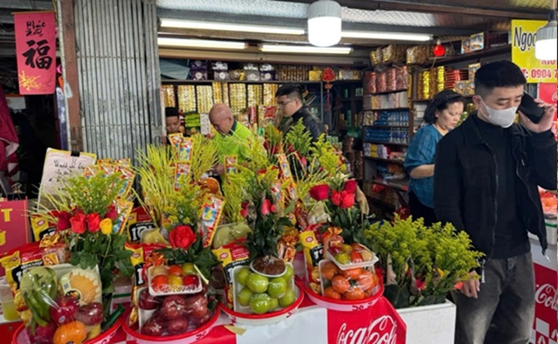 Chợ hoa tết ở Hà Nội. Chợ hoa tết nổi tiếng Hà Nội
