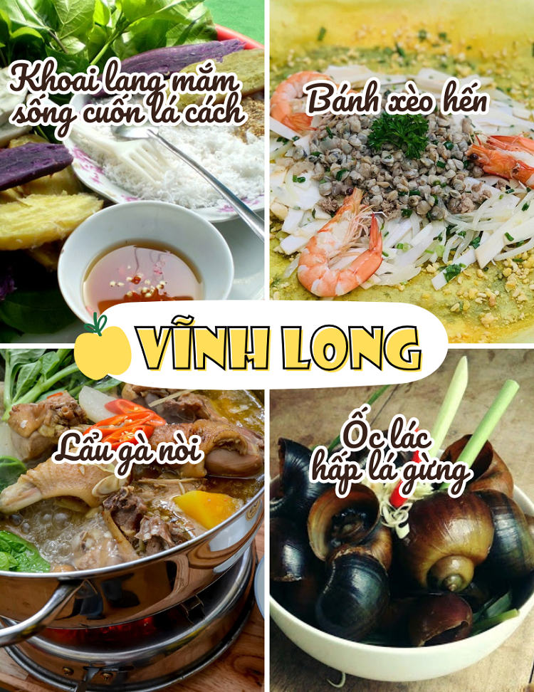 TOP món ăn ngon đặc sản miền Nam Việt Nam. Vĩnh Long