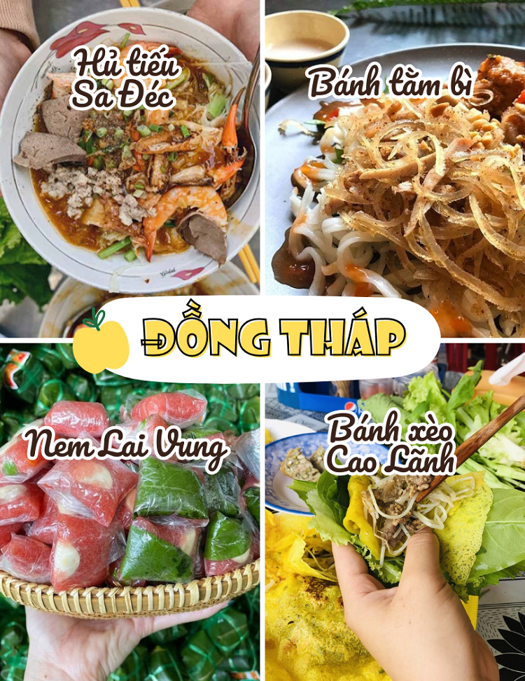 TOP món ăn ngon đặc sản miền Nam Việt Nam. Đồng Tháp