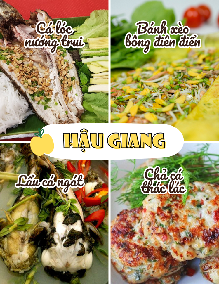 TOP món ăn ngon đặc sản miền Nam Việt Nam. Hậu Giang