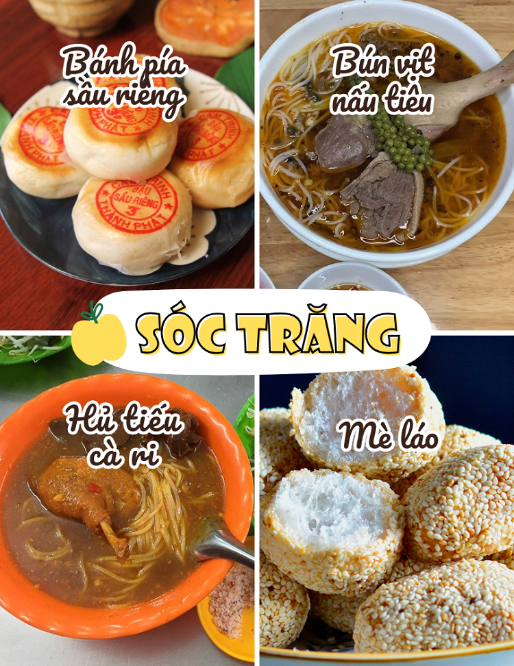 TOP món ăn ngon đặc sản miền Nam Việt Nam. Sóc Trăng