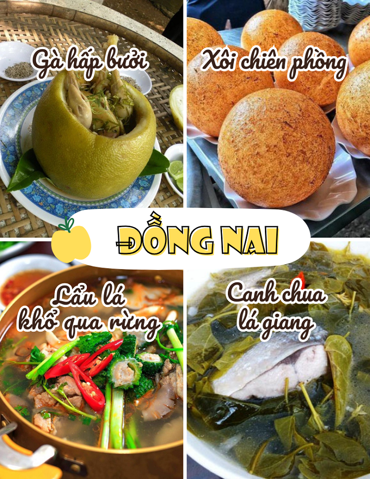 TOP món ăn ngon đặc sản miền Nam Việt Nam. Đồng Nai